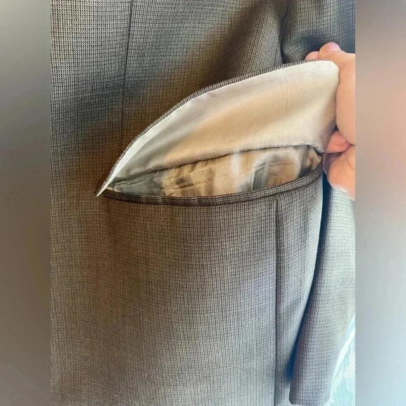 Lauren Ralph Lauren Vintage Wool Suit Jacket Blazer Brown 48R Men’s Green Label - Picture 7 of 16